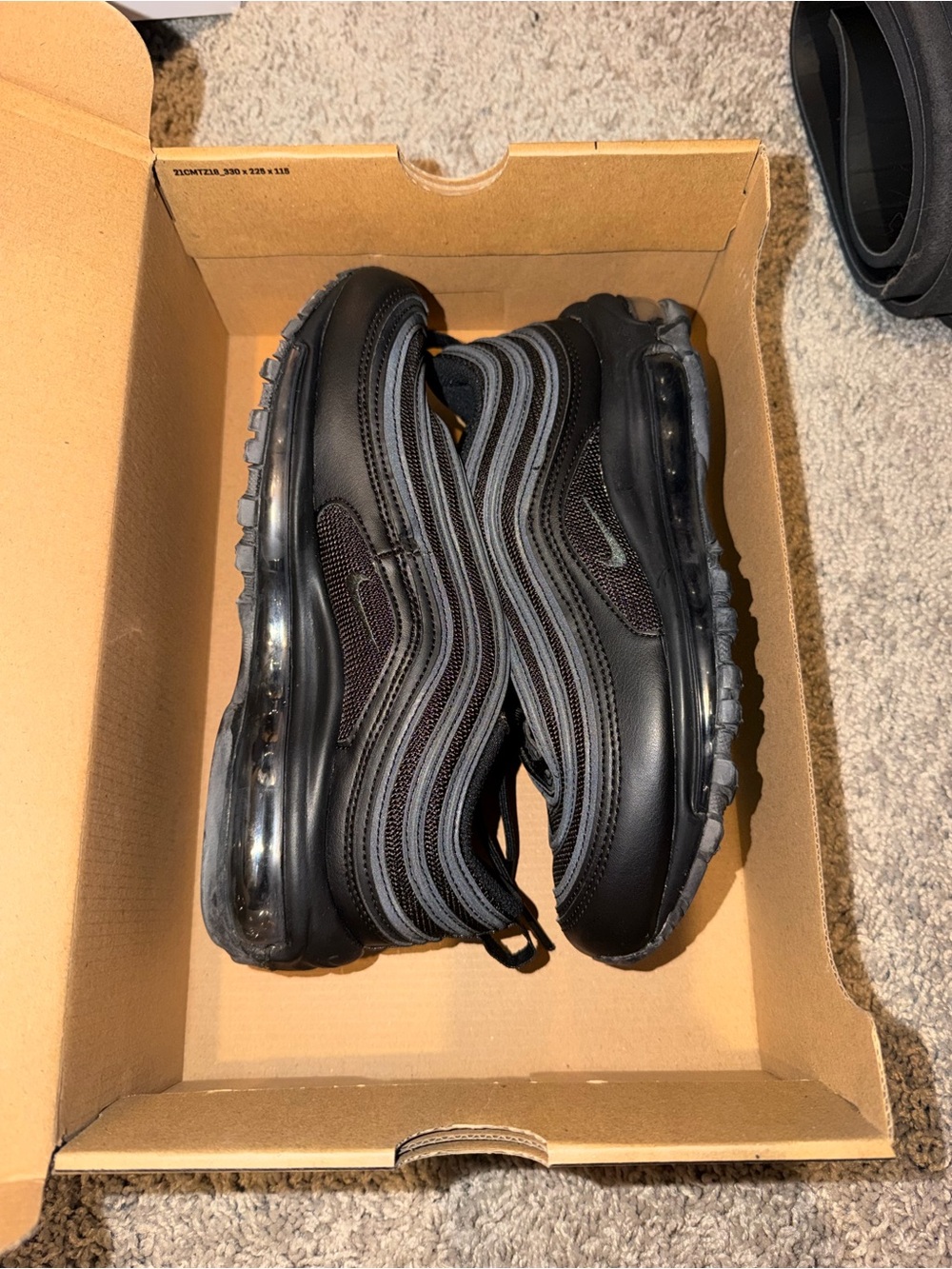 Nike air max 97 women’s triple black